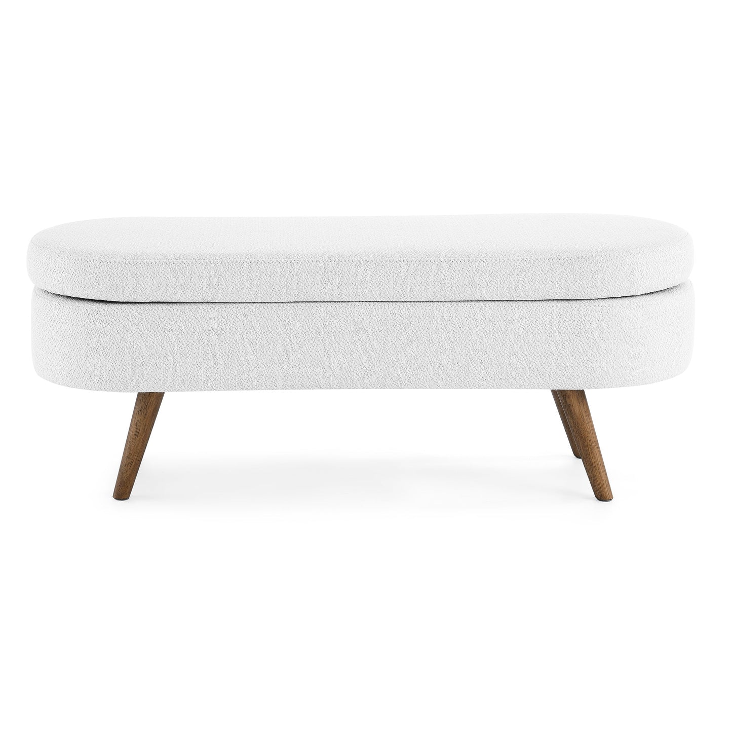 Ottoman Oval Storage Bench