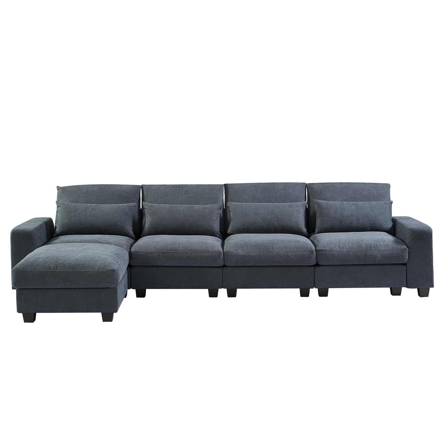Modern Large L-Shape Sectional Sofa