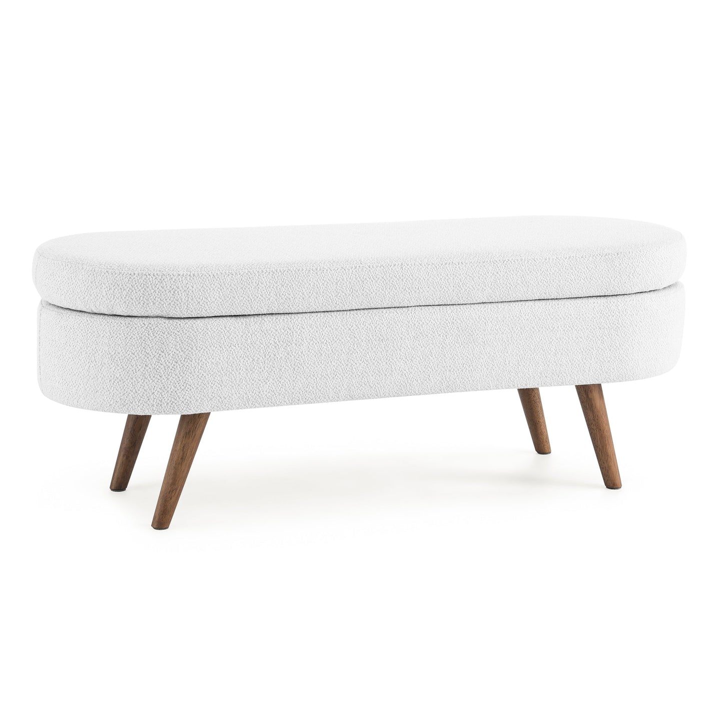 Ottoman Oval Storage Bench