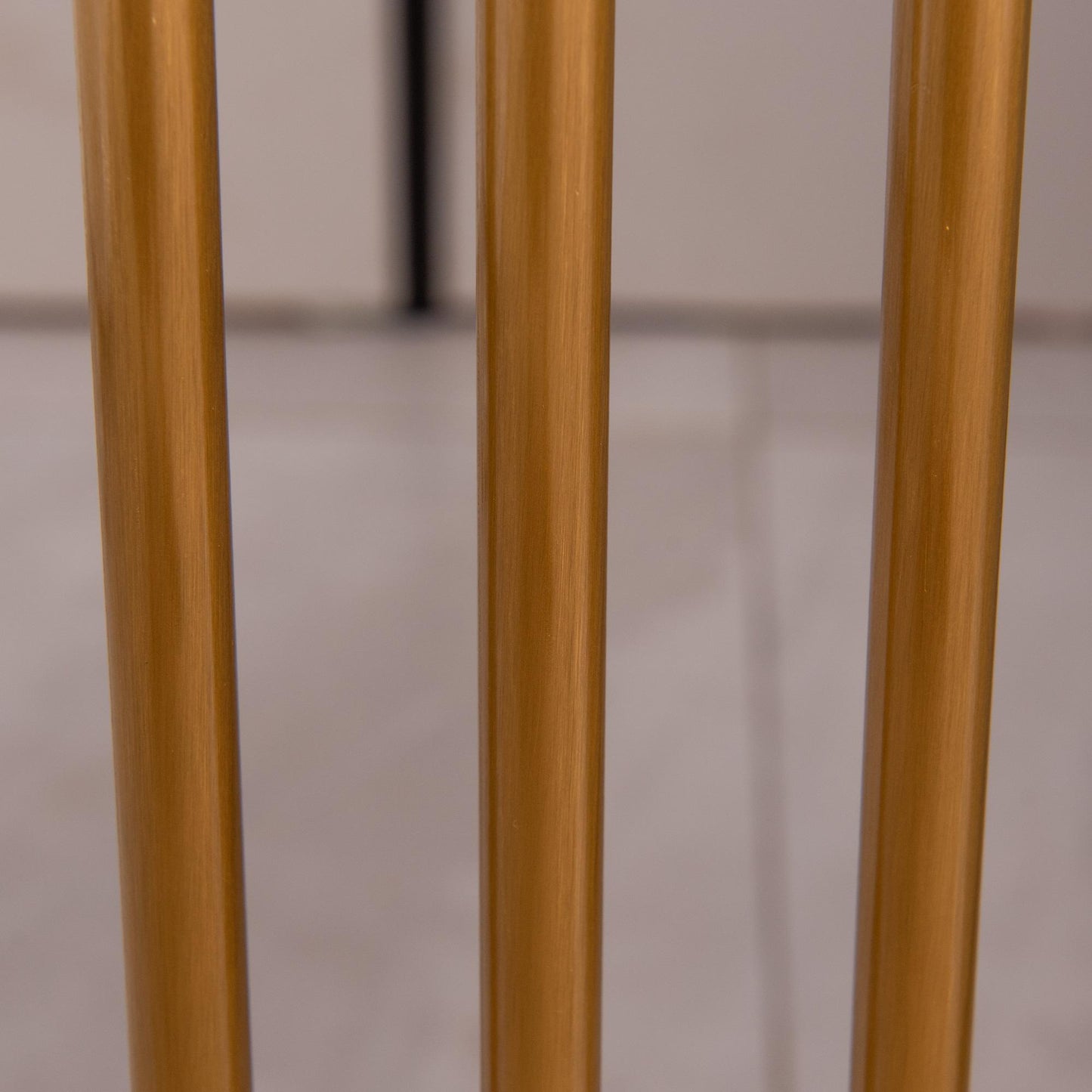 Sintered stone round side table