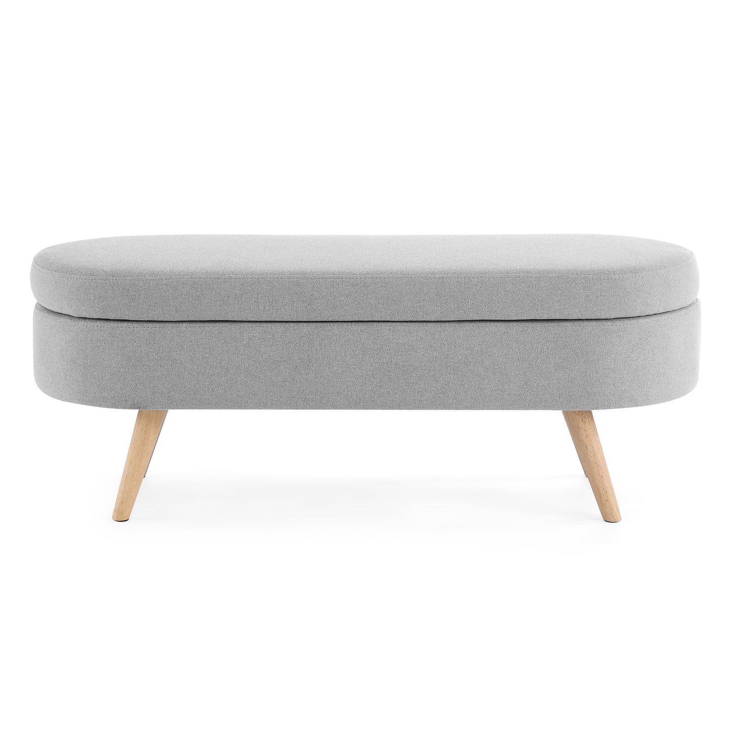Ottoman Oval Storage Bench