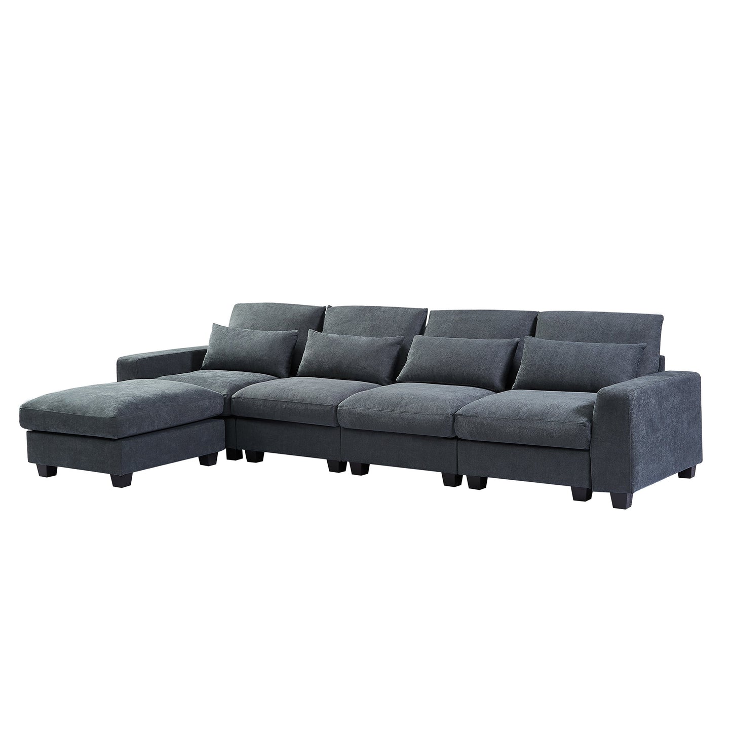 Modern Large L-Shape Sectional Sofa