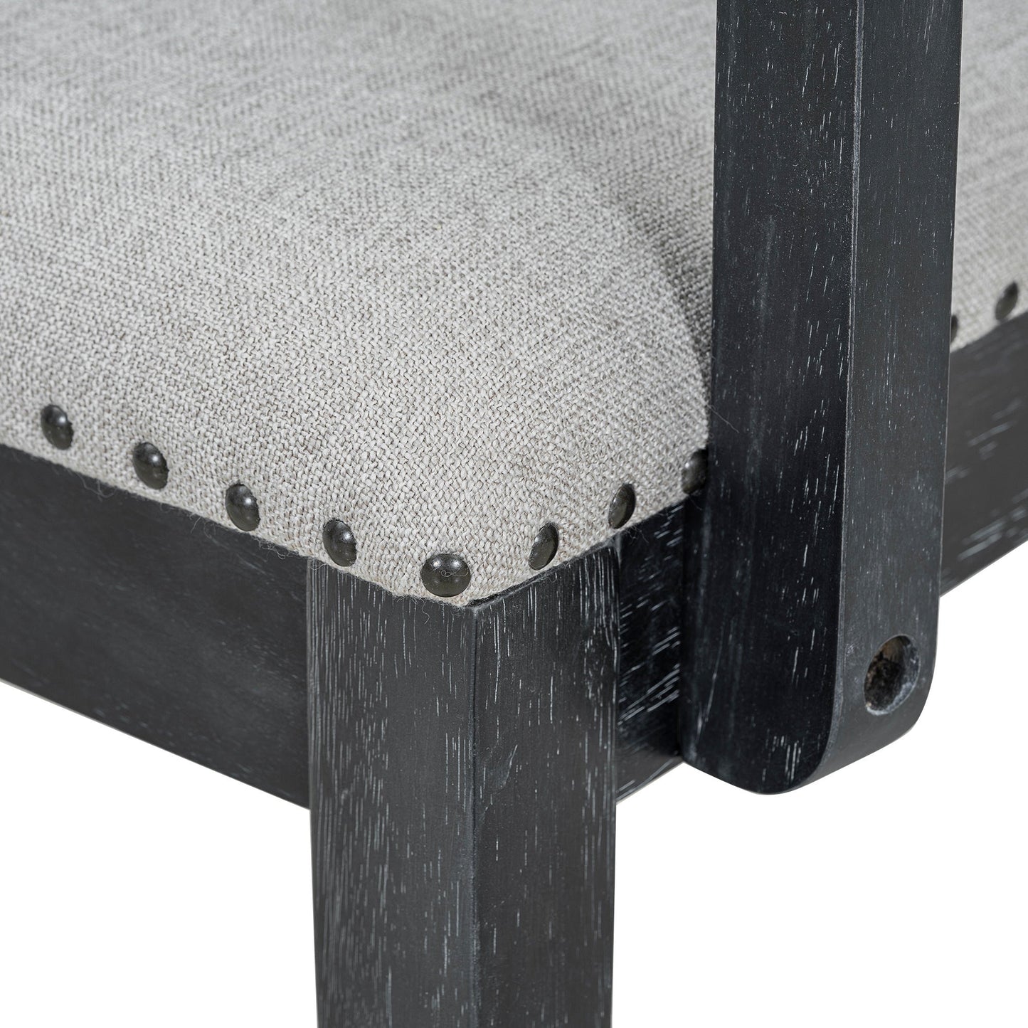 Rustic Extendable 84inch Dining Table Set