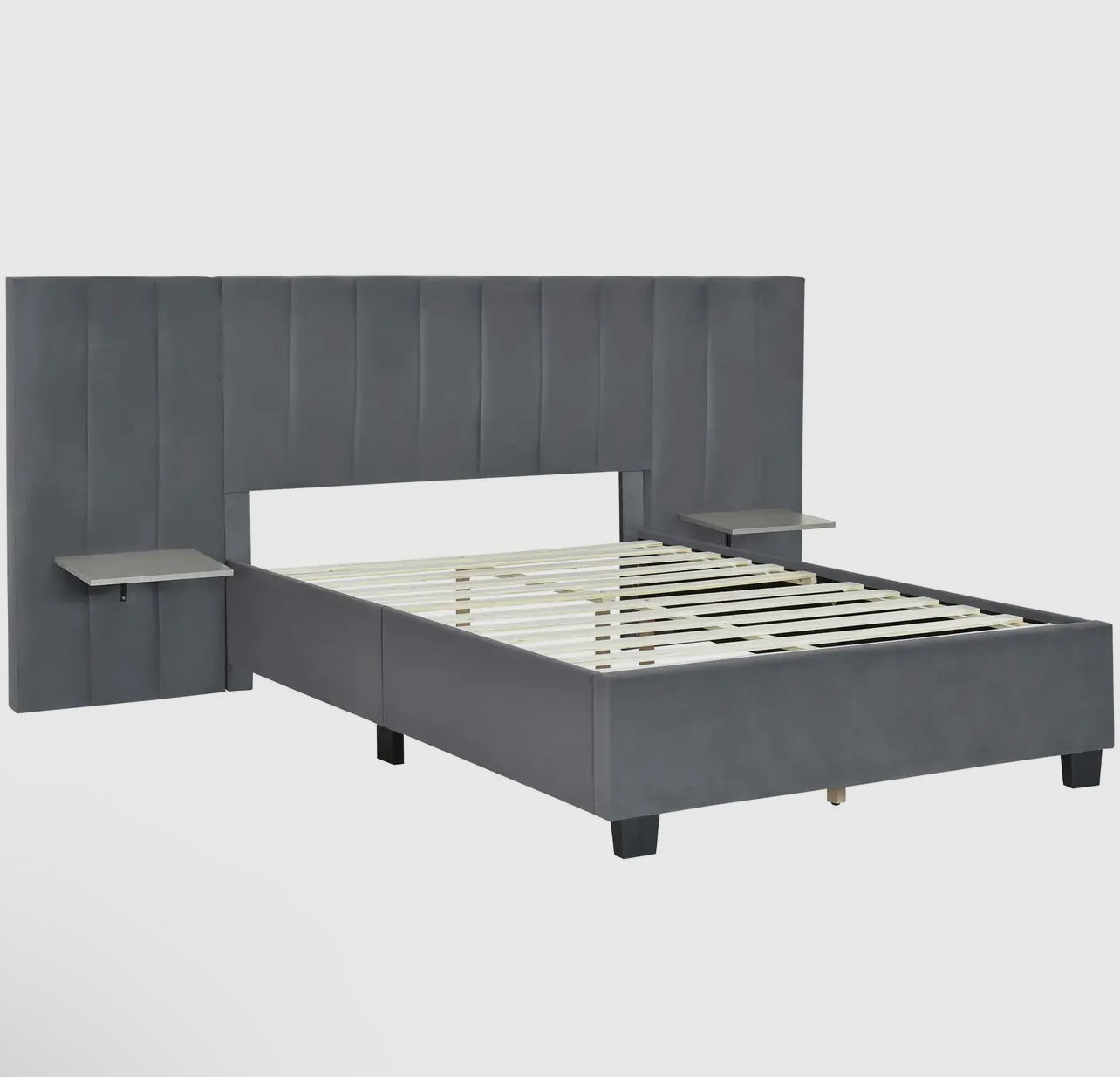 Full Size Upholstered Platform Bed