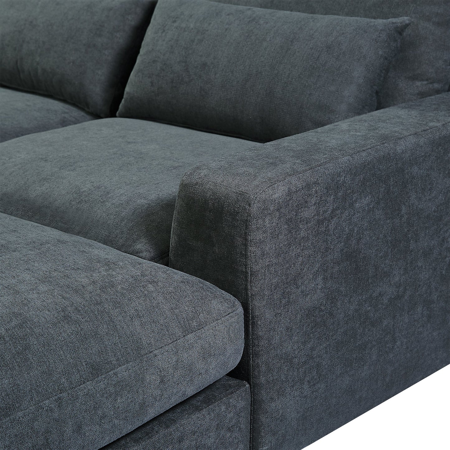 Modern Large L-Shape Sectional Sofa