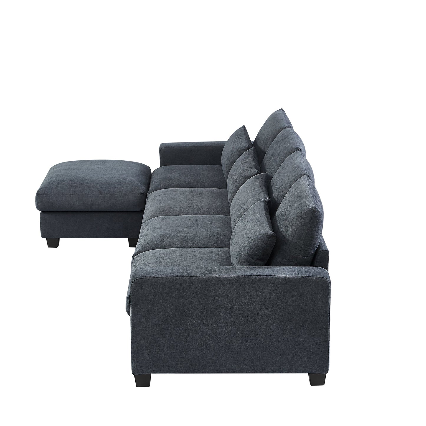 Modern Large L-Shape Sectional Sofa