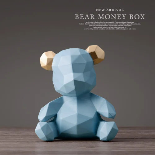 Piggy Bank Teddy Bear