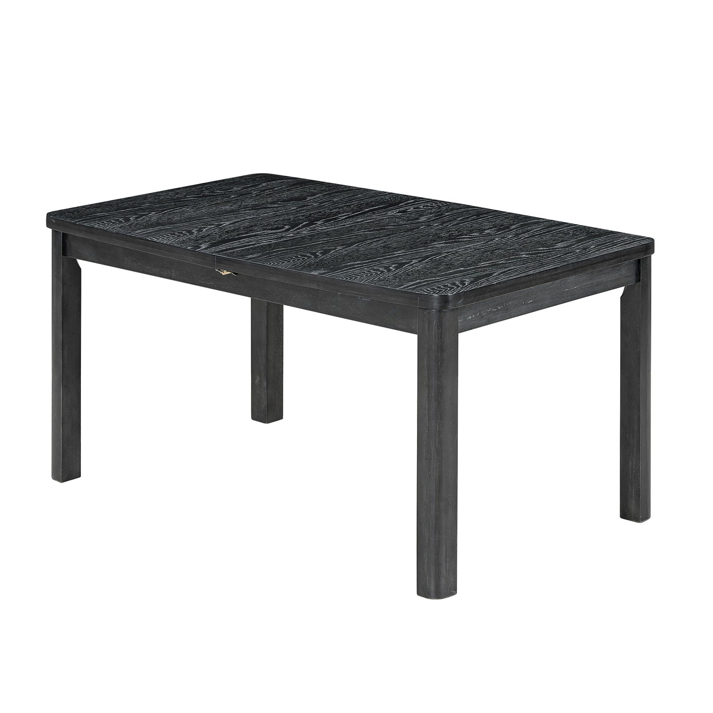 Rustic Extendable 84inch Dining Table Set